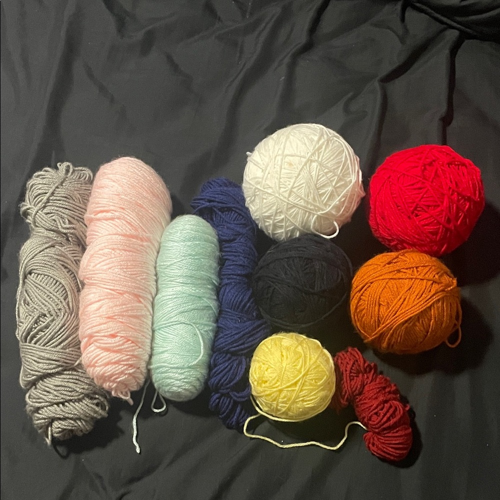 Colorful Yarn Bundle